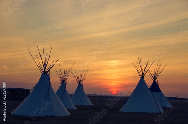 Obraz Tipis