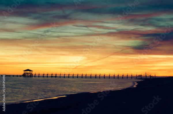 Obraz sunset on beach