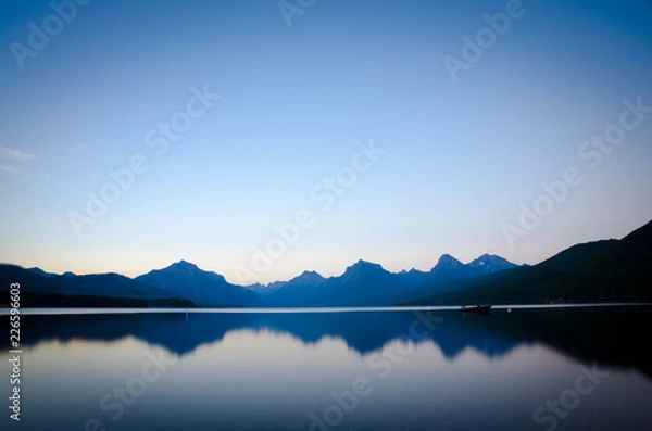 Obraz sunrise over lake