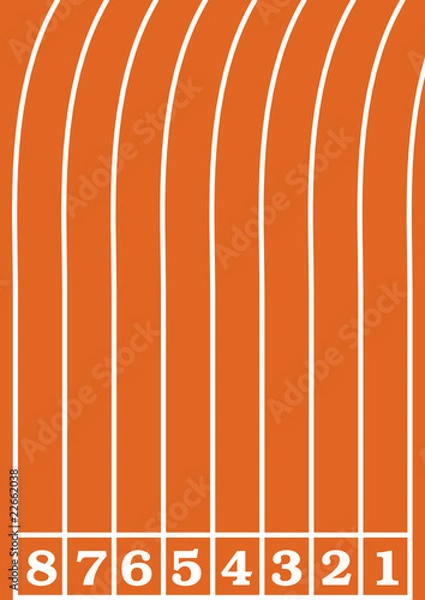 Obraz Tor lekkoatletyczny