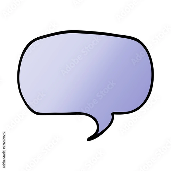 Fototapeta cartoon doodle speech bubble