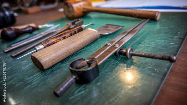 Fototapeta レザークラフトツール