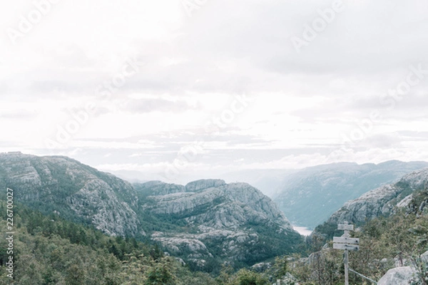 Obraz Pulpit Rock Hike