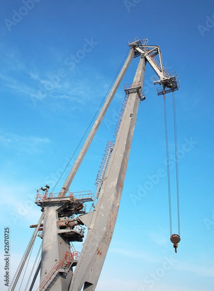 Fototapeta A Cargo Crane