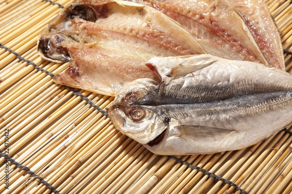 Fototapeta アジの干物
