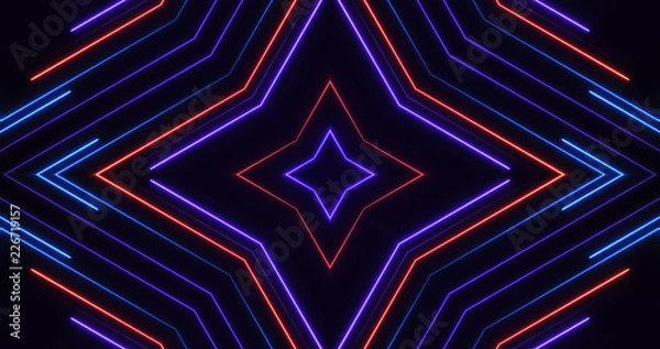 Obraz Glowing Neon Lights