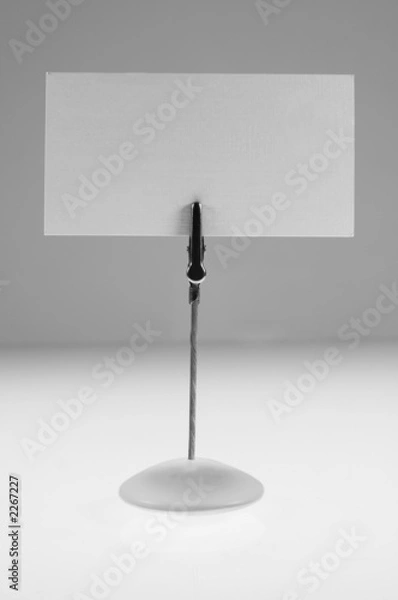 Fototapeta blank card