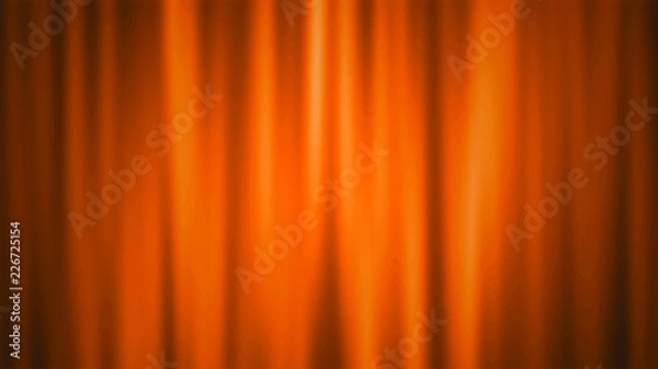 Obraz Colorful background of flowing fabric. Smooth and soft.