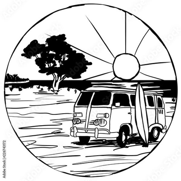 Obraz Roadtrip Icon III