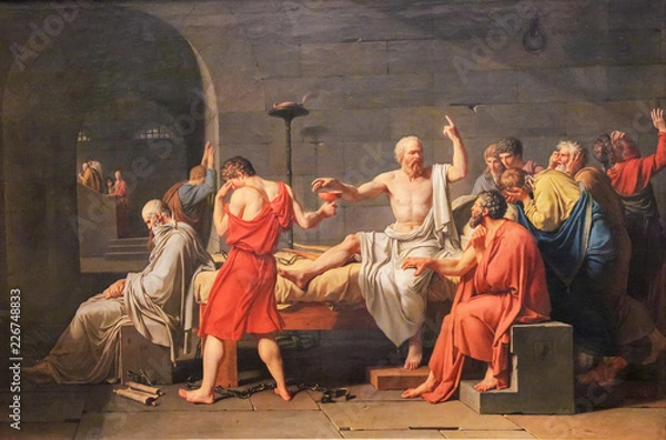 Fototapeta Śmierć Sokratesa