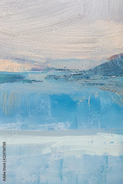 Obraz Oil painted background