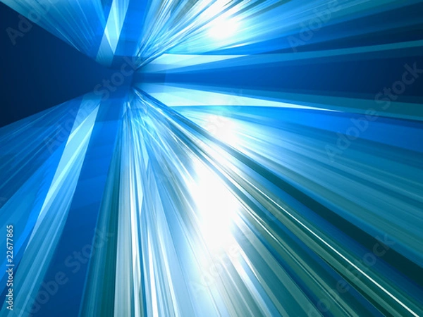 Obraz Przezroczysta przestrzeń