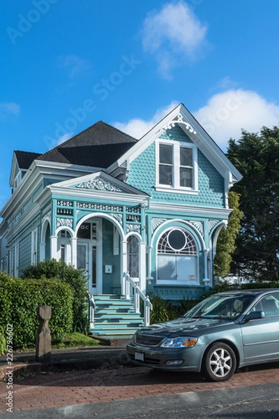 Obraz Victorian house in Eureka, California