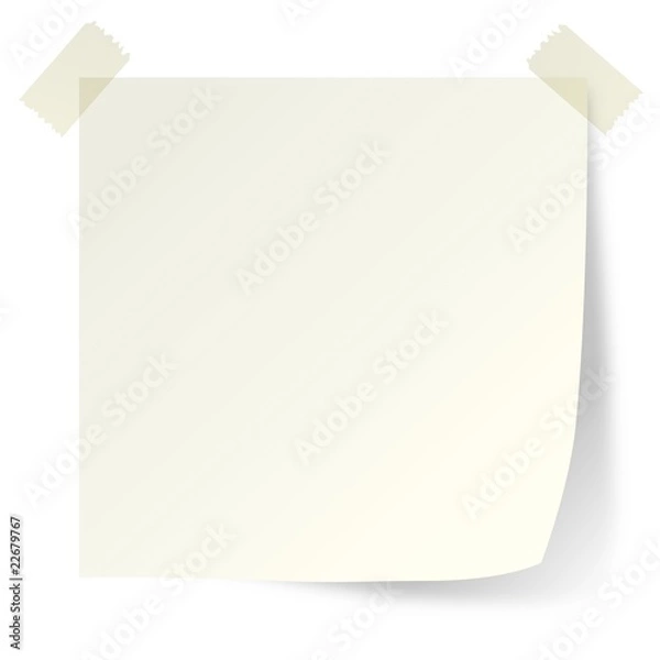 Obraz Notizzettel XI