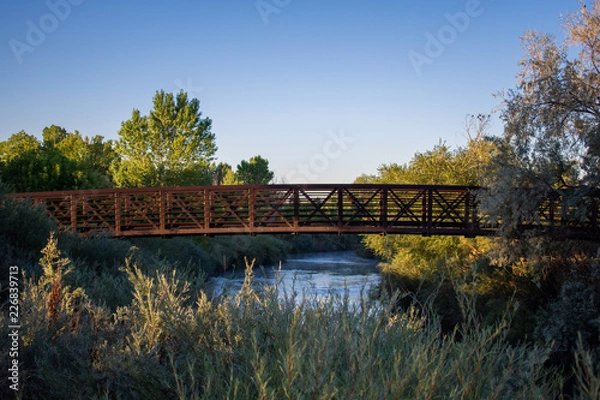 Obraz Bridge over the River Jordan