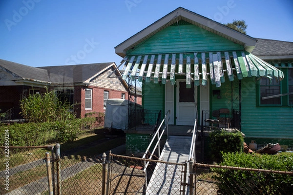 Fototapeta Budynki Nowego Orleanu