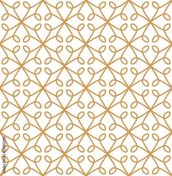 Fototapeta Abstract Seamless Art Deco Pattern. Stylish antique background.