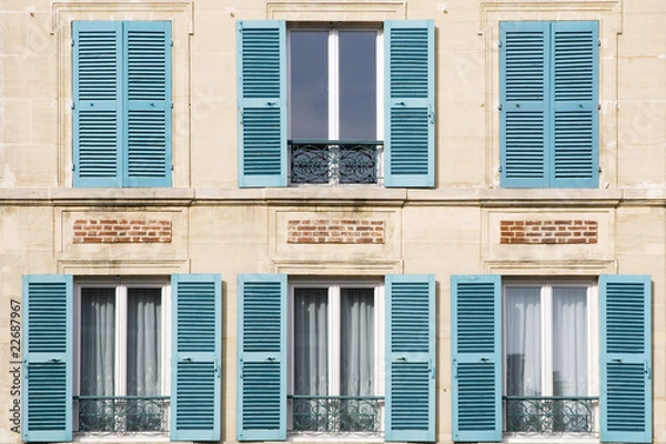 Obraz façade immeuble