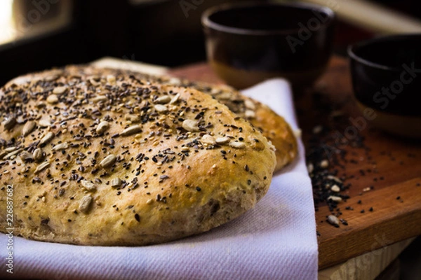 Obraz Bread with seeds