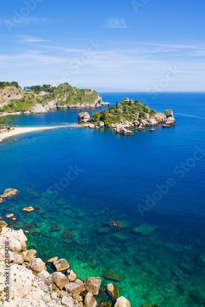 Obraz Taormina Beach,