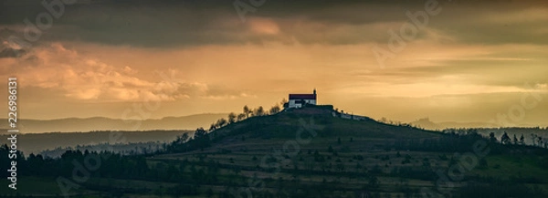 Obraz Kapelle im Abendlicht