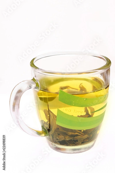Obraz zielona herbata