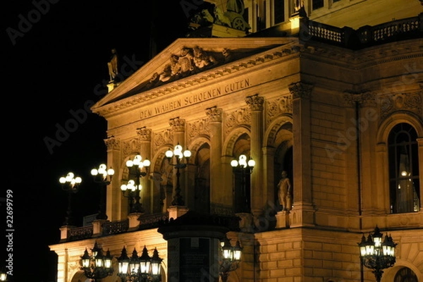 Obraz alte Oper Frankfurt