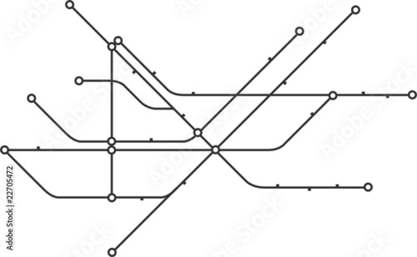 Obraz sieć tras część 11