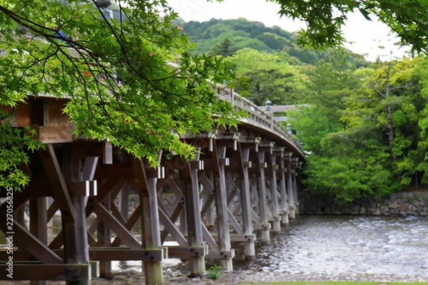 Obraz 伊勢神宮の宇治橋