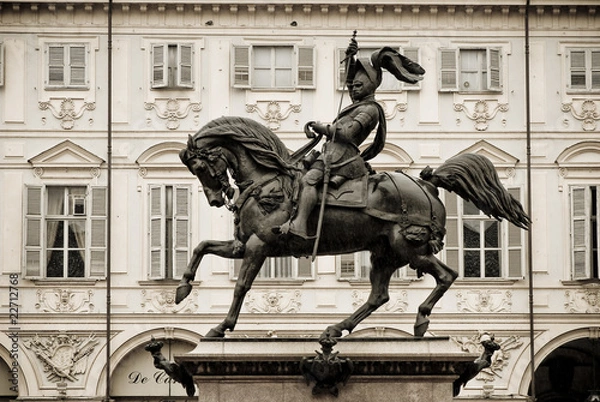 Obraz Caval ëd Brons Torino