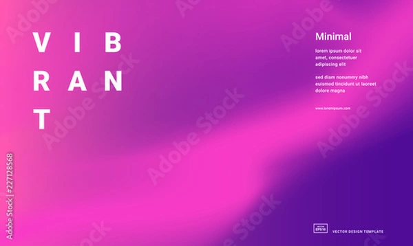 Fototapeta Vibrant gradient background