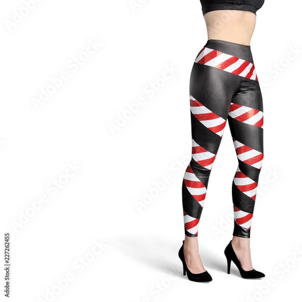 Obraz Women with secy legs with no entry type