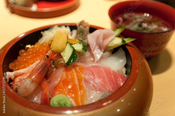 Obraz 海鮮丼