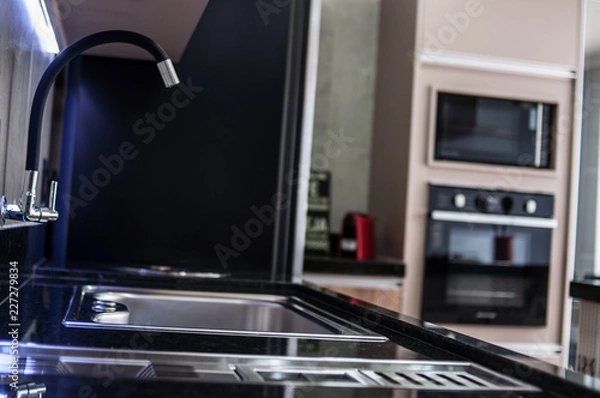 Obraz fitted kitchen