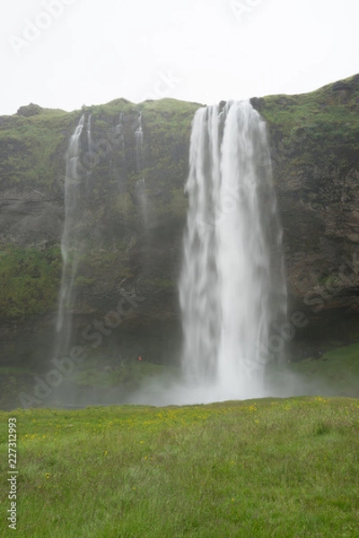 Fototapeta Wasserfall Seljalandsfoss / Süd-Island