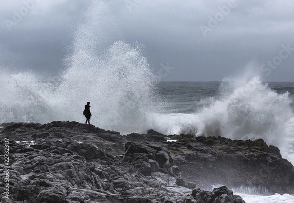 Obraz Taking chances on the Oregon Coast