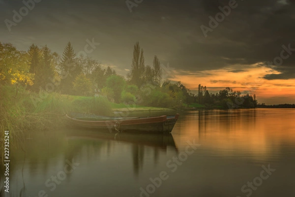 Obraz A Lonely Boat 