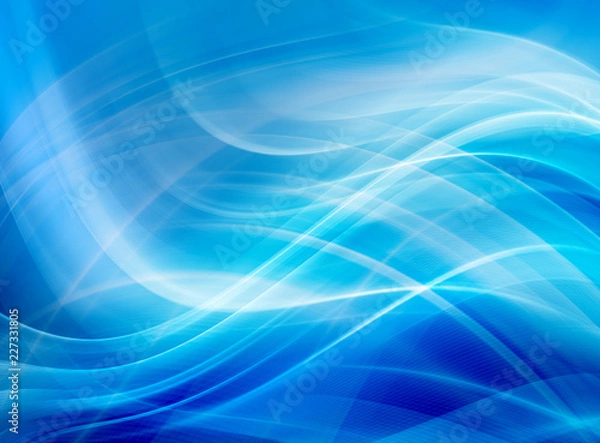 Fototapeta Abstract blue background