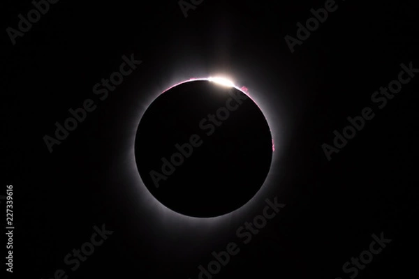 Obraz Total Solar Eclipse 2017 Salem Oregon