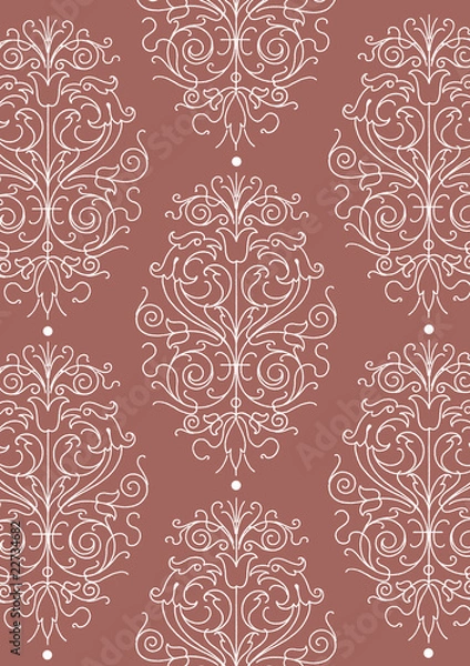 Obraz vector seamless royal damask