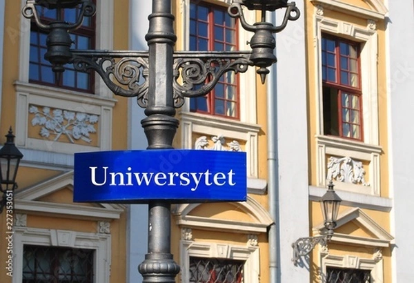 Fototapeta Uniwersytet