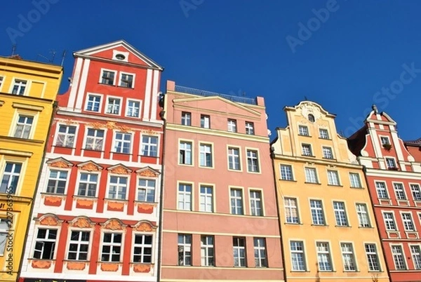Obraz Kolorowe kamienice