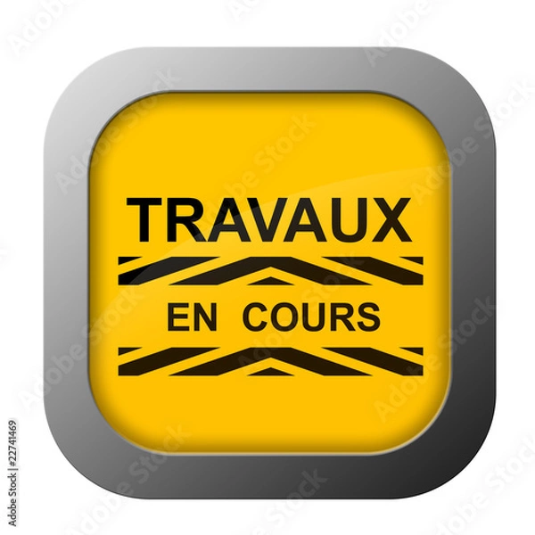 Obraz Icône - Travaux en cours
