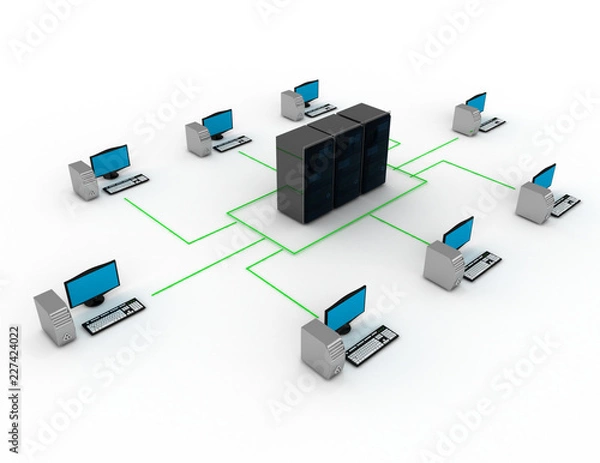 Fototapeta internet concept