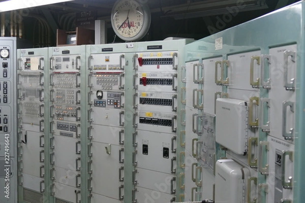 Obraz 1960's Cold War era American Missile Computer