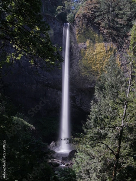 Obraz Tall waterfall Latourell Falls Oregon