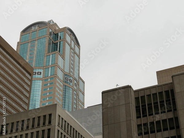 Obraz modern office building in the city