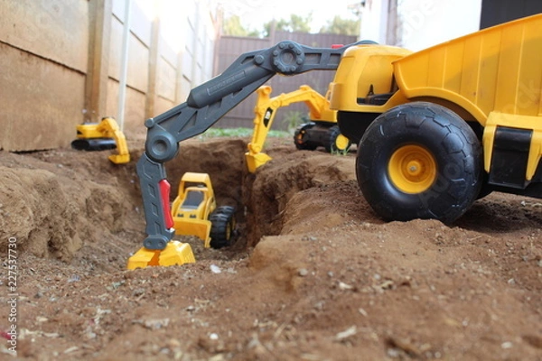 Obraz Plastic construction toys