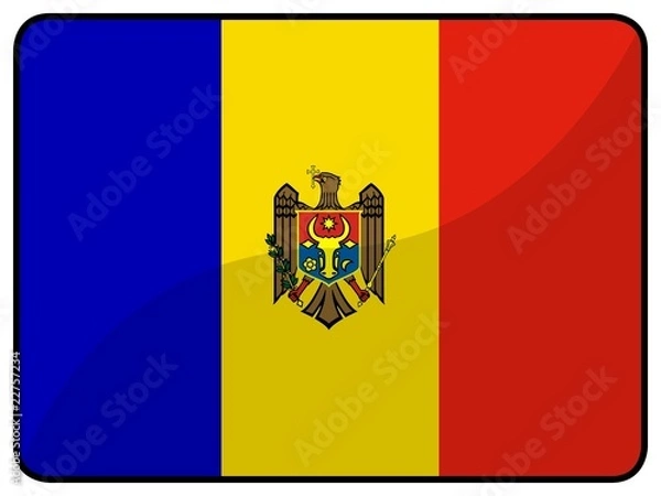 Obraz drapeau moldavie moldova flag