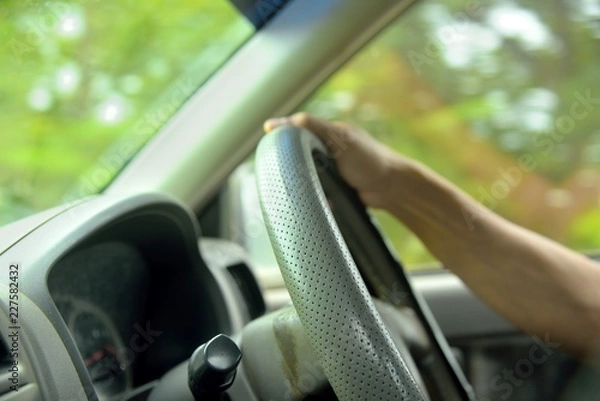 Obraz driver concept or driver hand man